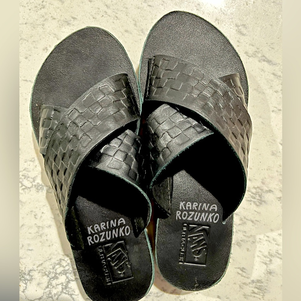 COPY - Vans Leather Platform Sandals
